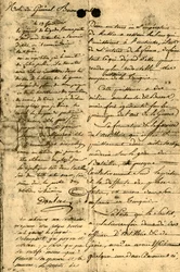 Notatka generała Bonaparte, 13 września 1795, 1921.