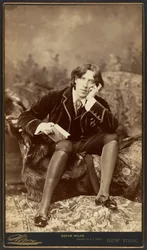 Oscar Wilde, 1882 (srebrodruk albumowy)