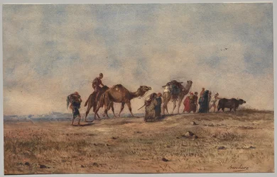 Karawana na pustyni