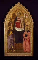 Madonna z Dzieciątkiem na tronie ze świętymi Zenobiusem, Janem Chrzcicielem, Reparatą i Janem Ewangelistą