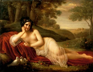 Leżąca Wenus, autorstwa Natale Schiavoniego (1777-1858)