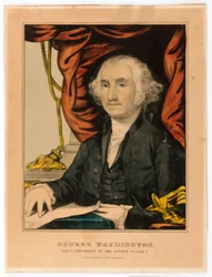 George Washington, pierwszy prezydent Stanów Zjednoczonych.