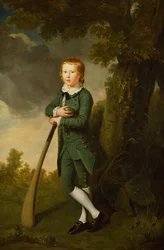 Portret Herberta Newtona Jarretta (olej na płótnie)