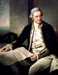 James Cook, angielski odkrywca, nawigator i hydrograf, 1775-1776