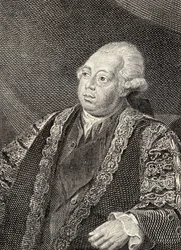 Lord North, ilustracja z „Memoirs of Eminent Etonians” Sir Edwarda Creasy