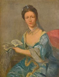 Fanny Burney Mme. Darblay, ok. 1780, 1920 r.