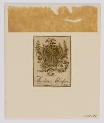 Theodore Atkinson Bookplate