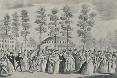 Bal Jubileuszowy w Ranelagh Gardens, 26 kwietnia 1749, 1920