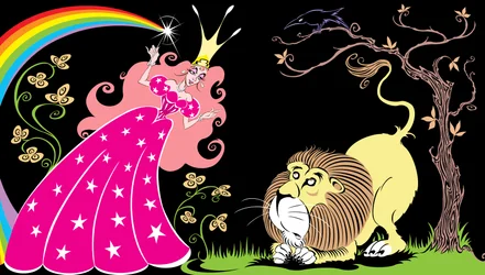 „Cudowny czarnoksiężnik z krainy Oz”: Glinda, dobra czarownica i tchórzliwy lew