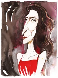 Véronique Gens, 2025 (atrament)