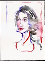 Véronique Gens, 2025 (akwarela)