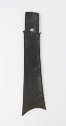 Dłuto rozwidlone (zhang), kultura Qijia, ok. 2500-2000 pne (nefryt (nefryt))