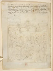 Bawełna Juliusz E. IV, art. 6, „Korowód Beauchamp”, c.1483 (atrament na welinie)