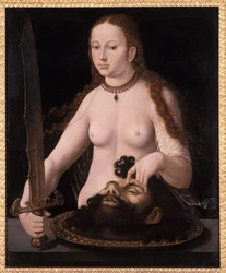 Judyta z głową Holofernesa, 1530