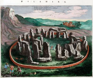 Widok na Stonehenge