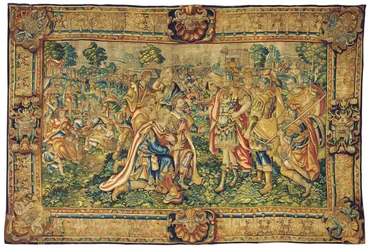Gobelin historyczny, pierwsza ćw. XVII w.