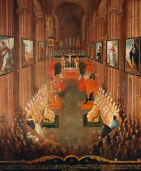 Sesja otwierająca Sobór Trydencki w 1545 r.