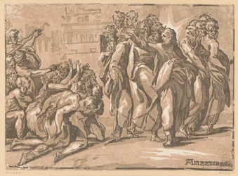 Chrystus uzdrawia trędowatych