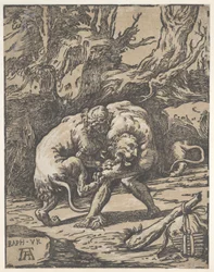Herkules i lew nemejski, 1540-50., 1540-50.