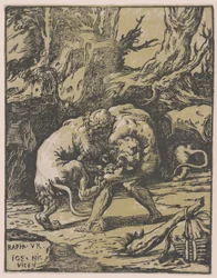 Herkules i lew nemejski, 1540-50., 1540-50.