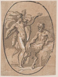 Rywalizacja między Apollem a Marsjaszem, ca. 1540-1