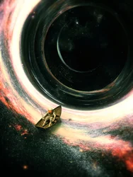Kosmiczna podróż astronauty
