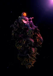 Kosmiczna serenada astronauty