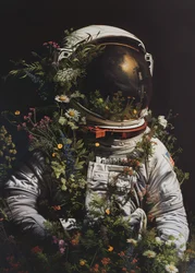 Kwitnący astronauta