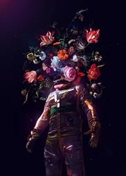 Astronauta z Kosmicznego Ogrodu