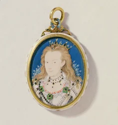 Frances Howard, księżna Richmond i Lennox, ok. 1605-10 (wc na welinie)