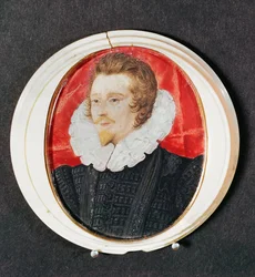 Portret dżentelmena z brodą i kryzą, ok.1590