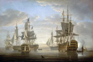 Flota okrętów wojennych, których Horatio Nelson (1758-1805) był kapitanem podczas wojen rewolucyjnych i napoleońskich (1793-1805).