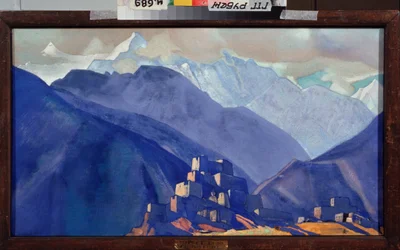 Klasztor w Himalajach, Nicholas Roerich