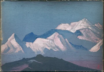 Himalaje, szkic, 1933