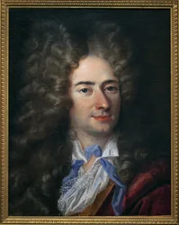 Portret Jeana de La Bruyere (Labruyere) (1645-1696), pisarza-moralisty. Obraz przypisywany Nicolasowi de Largilliere (1656-1746). Olej na płótnie, ok. 1690. Muzeum Sztuk Pięknych w Quimper.