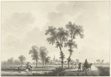 Wieś Spijk w Gelderland
