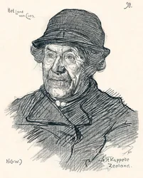 Szkic Nico Jungmanna, c1900