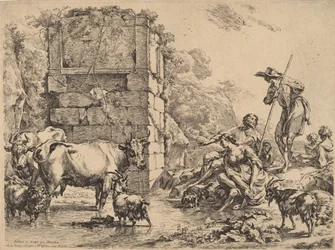 Picie krów, 1680.