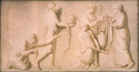 Achilles i córki Lycomedes