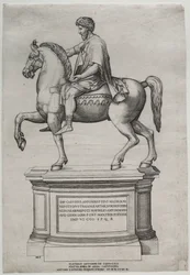 Posąg konny Marka Aureliusza, 1548.