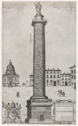 Lustro rzymskiej świetności: Kolumna Trajana, 1589., 1589.