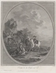 Powrót z polowania na zwierzynę, 1786., 1786.