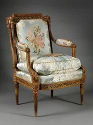 Fotel, ok.1785 (bukszpan)