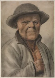 Portret starca, XVII wiek.