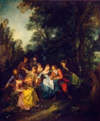 Wiosna”, ok. 1730.