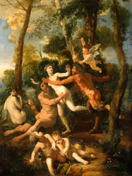 Pan i Syrinks, 1637