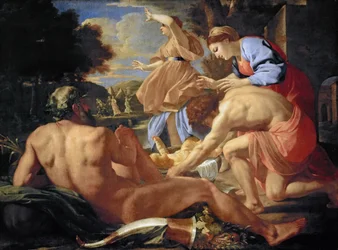 Znalezienie Mojżesza, 1624.