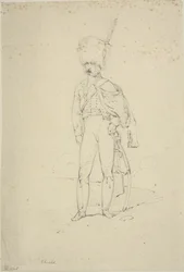 Stojący husarz