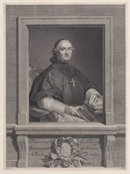 Portret Francois Le Bloy, 1760-92., 1760-92.