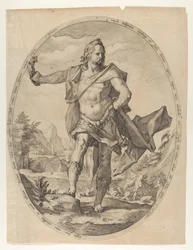 Samson z Bohaterów i bohaterek Starego Testamentu, ca. 1597., ok. 1597. 1597.